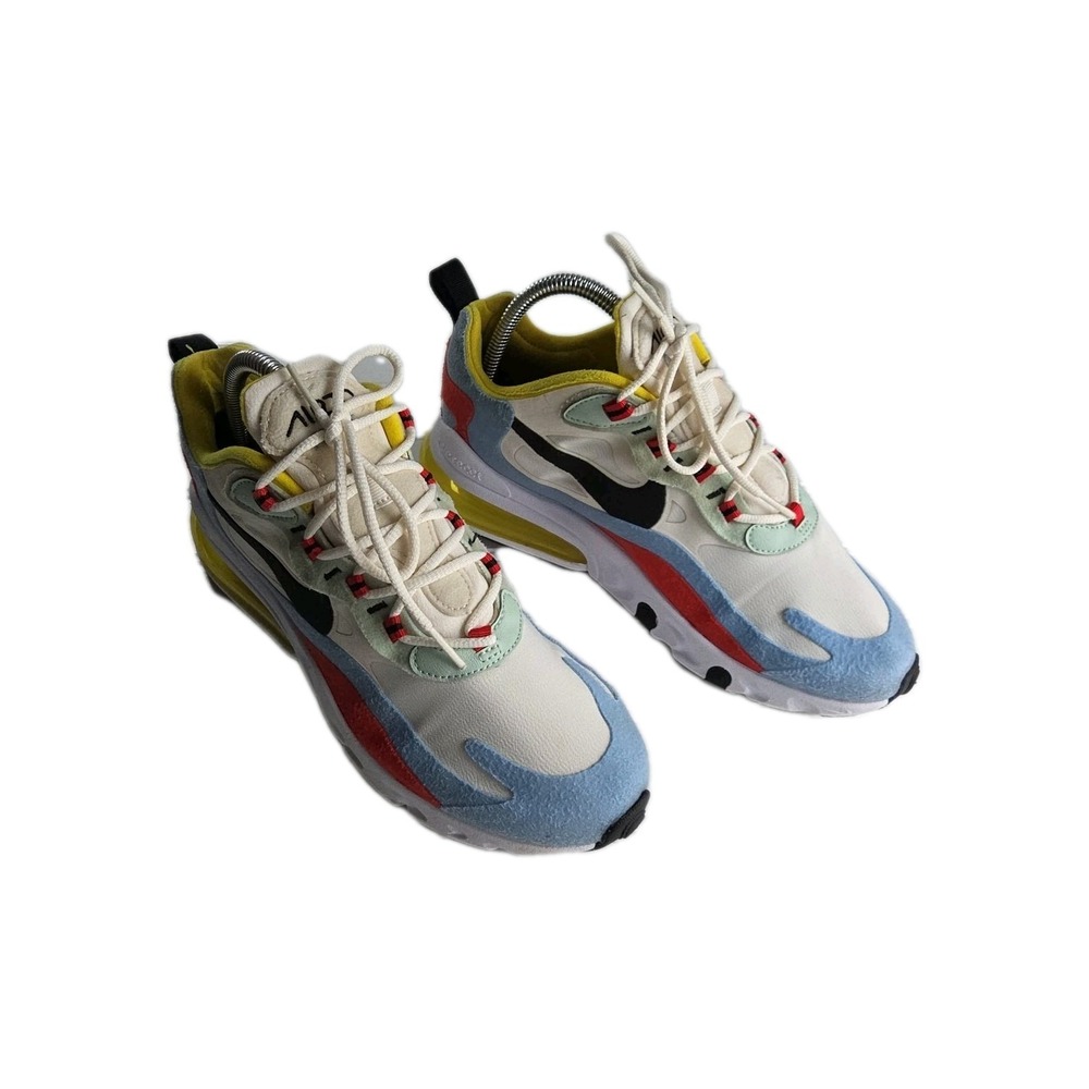 Nike Womens Air Max 270‎ React AT6174-002 Multicolor Sneakers Shoes 8.5